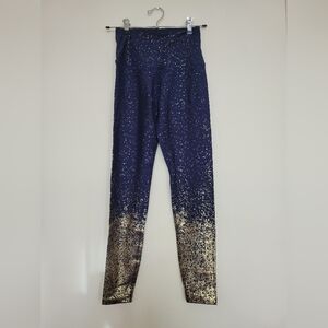 Navy Leggings- Beyond Yoga Alloy Ombre High waisted Size Medium